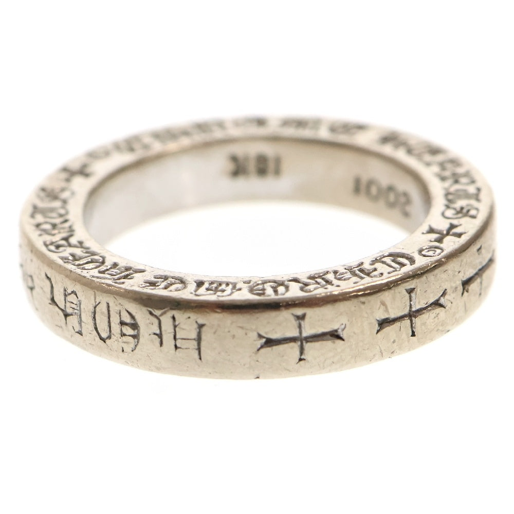 CHROME HEARTS(クロムハーツ) 18K 3mm SPACER FUCK YOU スペーサーファックユーリング ホワイトゴールドリング