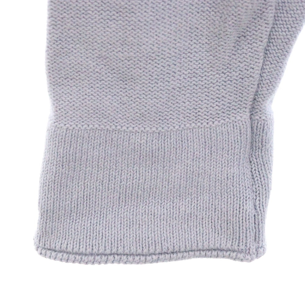 STONE ISLAND(ストーンアイランド) ドライバーズ ジップアップ ニットジャケット ブルー 7015552D2