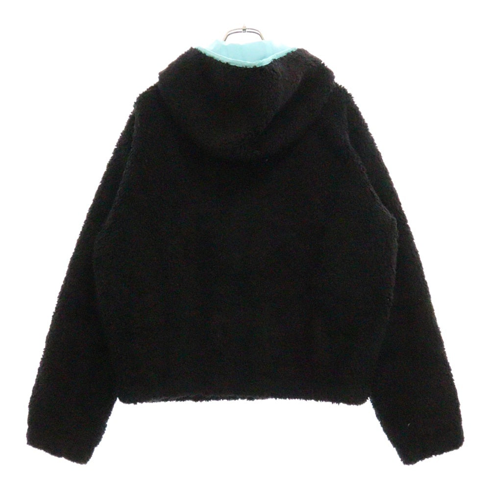 FENDI(フェンディ) Wool Teddy Anorak ウールテディ アノラックフーディ ジャケット FW1214 AMG8 ブラック