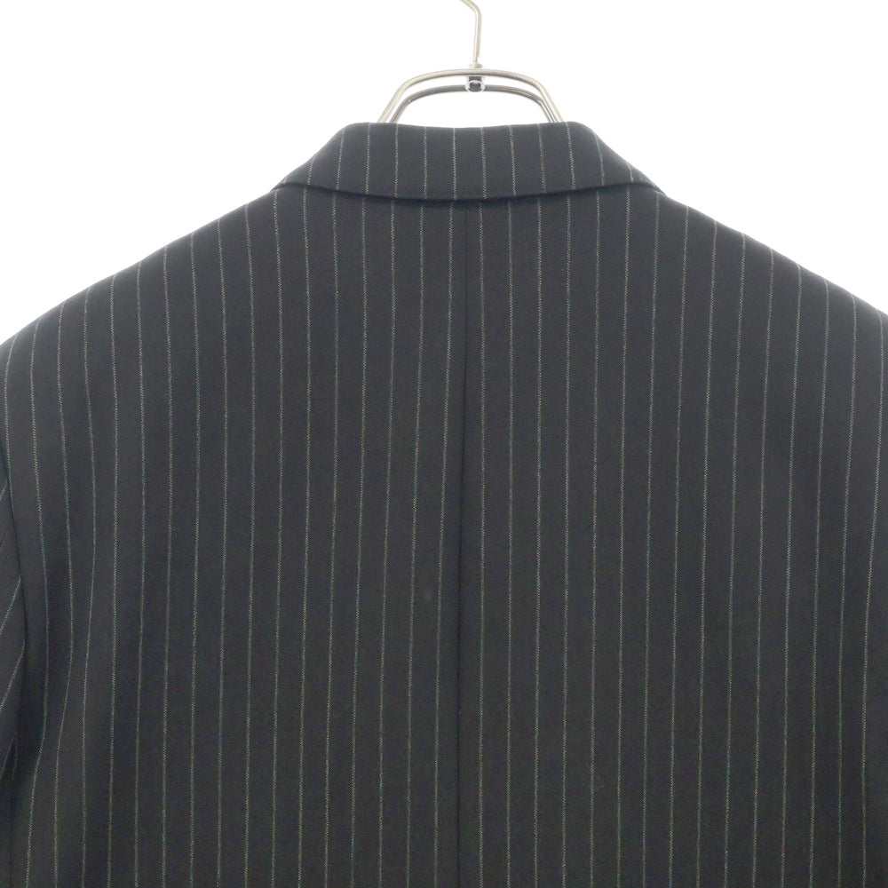 CELINE(セリーヌ) 21SS チョークストライプ レクタングル ダブルブレストジャケット ブラック 2V25D219M