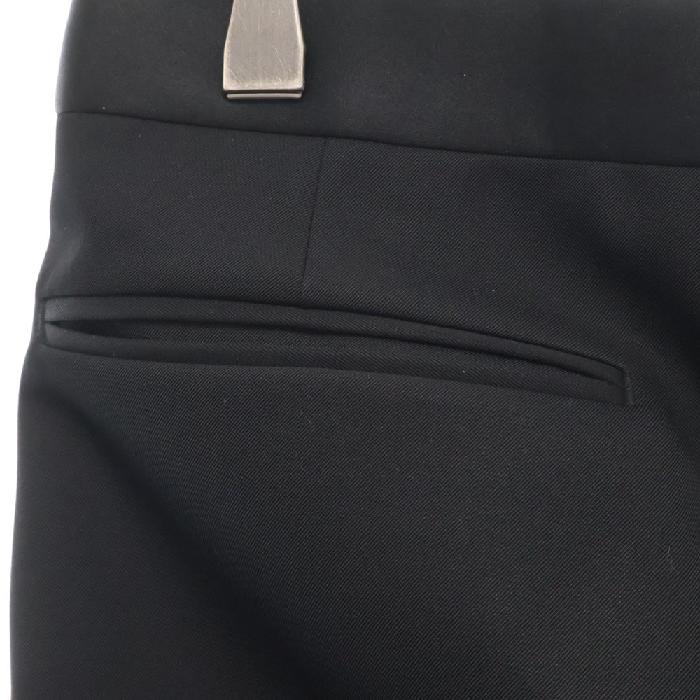 DIOR(ディオール) ウエスト切り替えスラックスロングパンツ 963C143H4178 ブラック