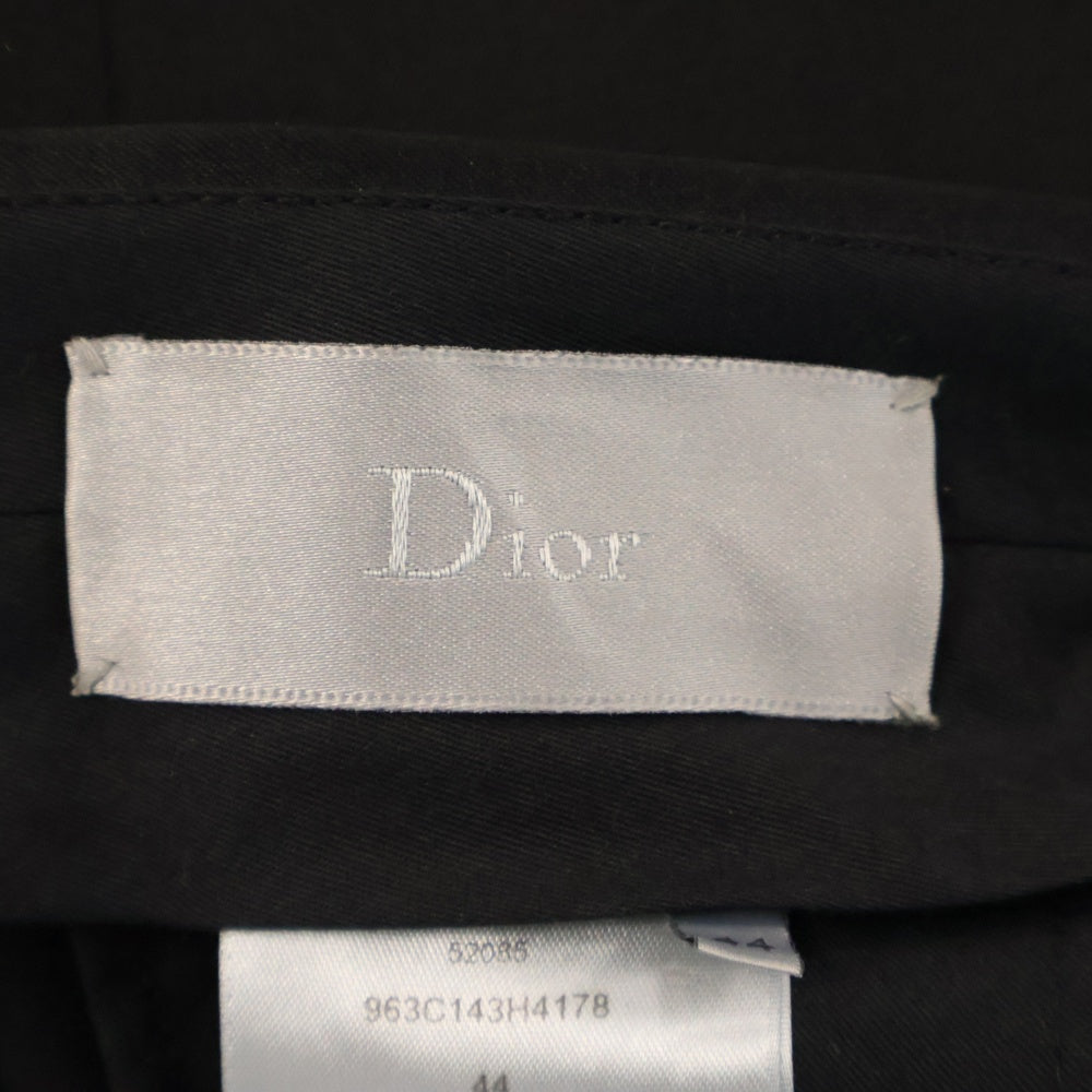 DIOR(ディオール) ウエスト切り替えスラックスロングパンツ 963C143H4178 ブラック