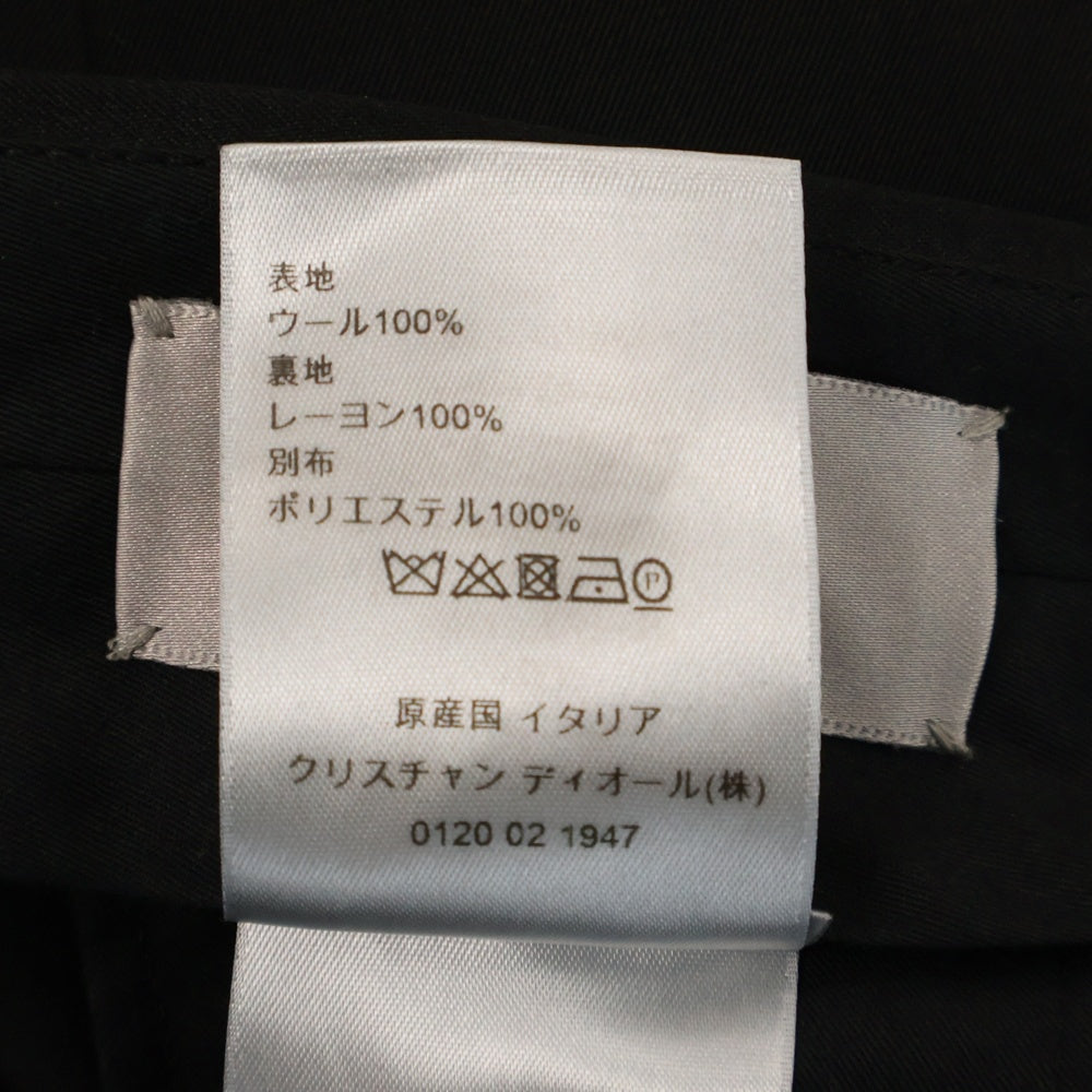 DIOR(ディオール) ウエスト切り替えスラックスロングパンツ 963C143H4178 ブラック