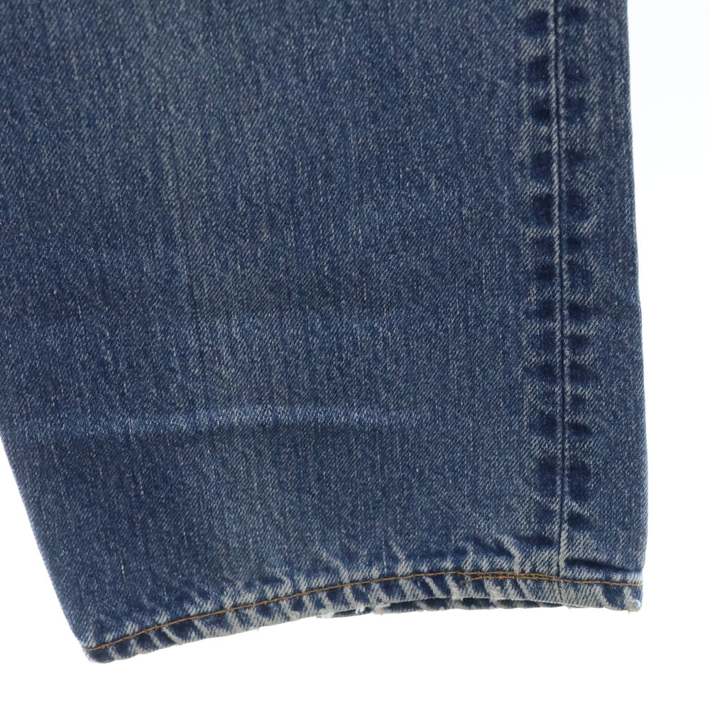 Levi's(リーバイス) 70s VINTAGE 505 66前期 脇割りスモールe 両面タブ ボタン裏刻印5 ジップフライデニムパンツ インディゴ