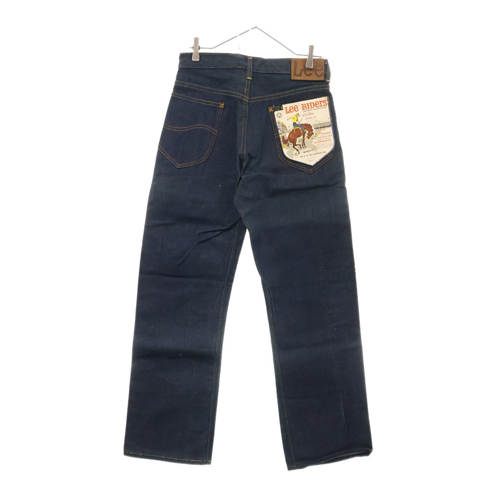 LEE(リー) 70s VINTAGE 200 サイド黒タグ DEAD STOCK フラッシャー付き デッドストック デニムパンツ インディゴ