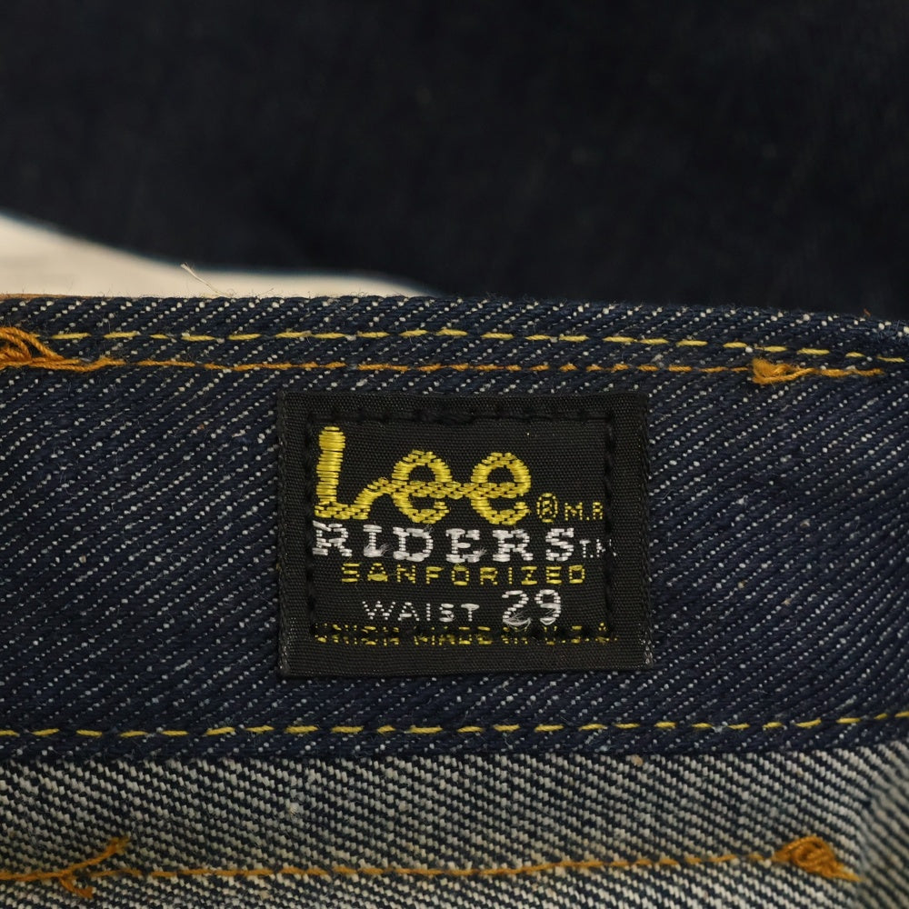 LEE(リー) 70s VINTAGE 200 サイド黒タグ DEAD STOCK フラッシャー付き デッドストック デニムパンツ インディゴ