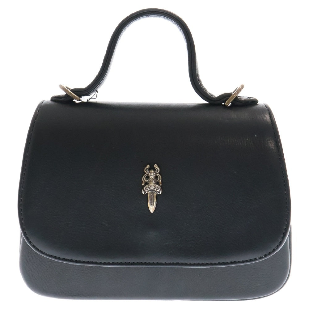 CHROME HEARTS(クロムハーツ) TEENER ダガー 2WAY ミニハンド ショルダーバッグ ブラック