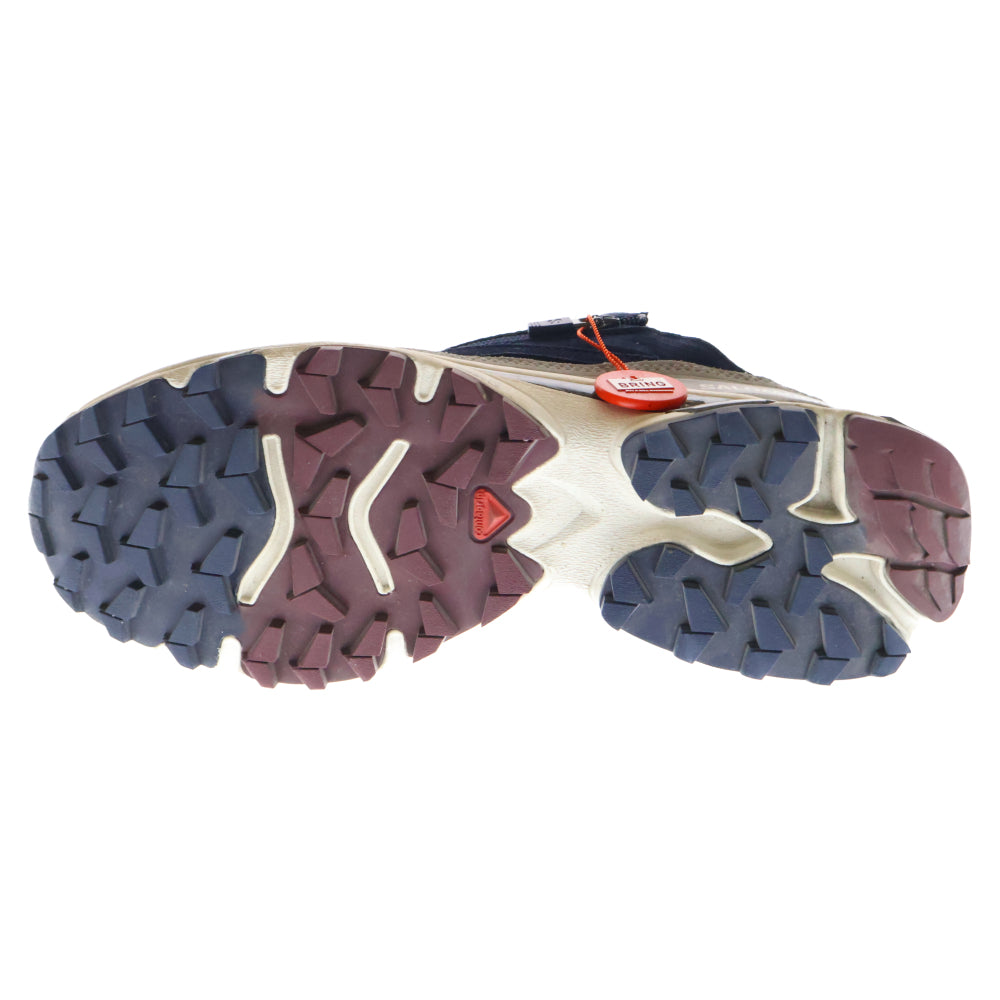 SALOMON(サロモン) ×KITH XT-4K 477738 ジップローカットスニーカー シューズ ネイビー US10/28.0cm