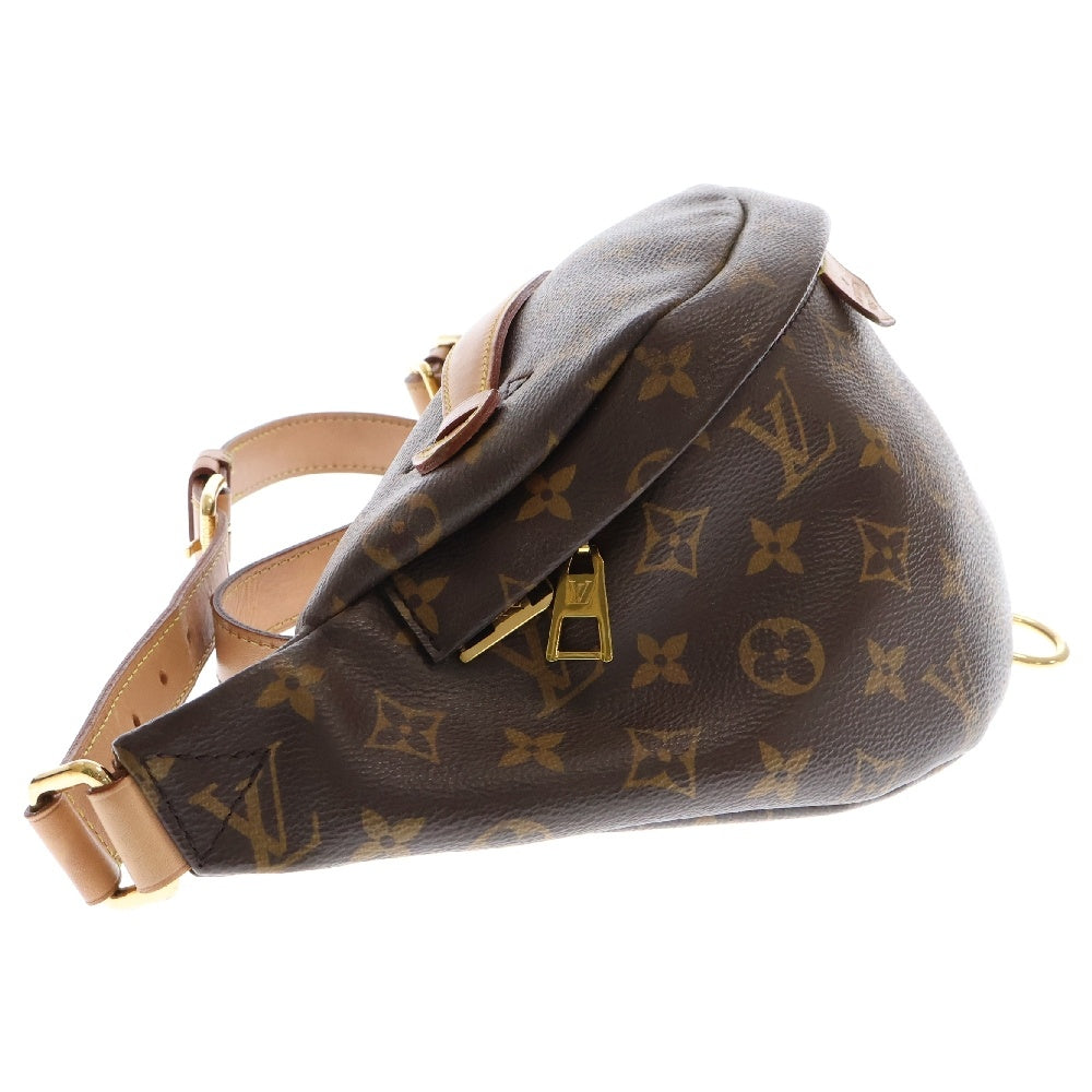 LOUIS VUITTON(ルイヴィトン) モノグラム バムバッグ ボディバッグ M43644 RFID ブラウン