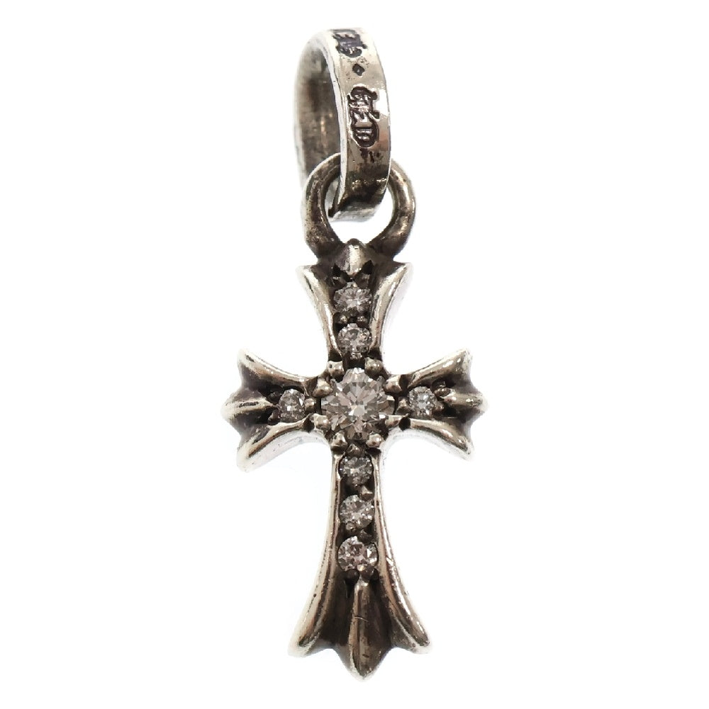 CHROME HEARTS(クロムハーツ) CRS BBYFAT P DMND ベイビーファット PAVEダイヤ ペンダントトップ シルバー BCA234
