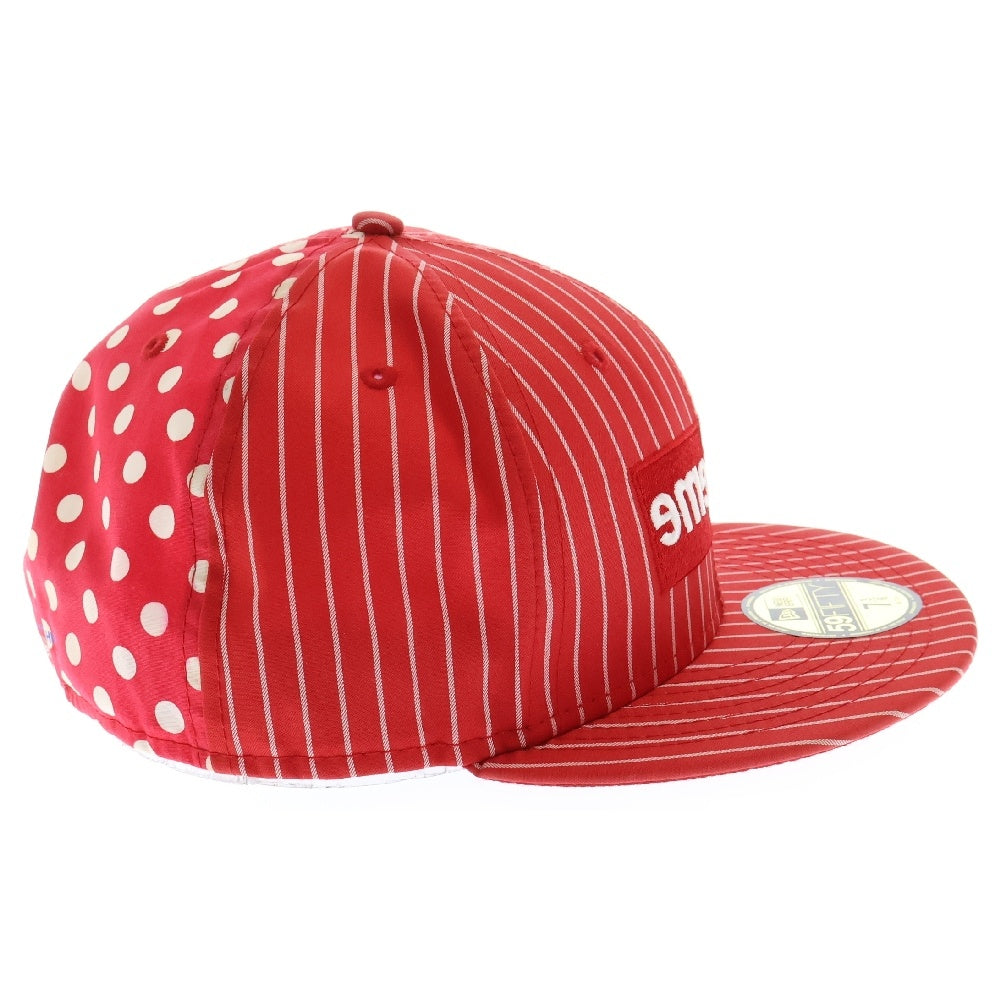 SUPREME(シュプリーム) 14SS ×COMME des GARCONS SHIRT NewEra Box Logo Cap ×コムデギャルソン ニューエラ ボックスロゴ ベースボールキャップ レッド