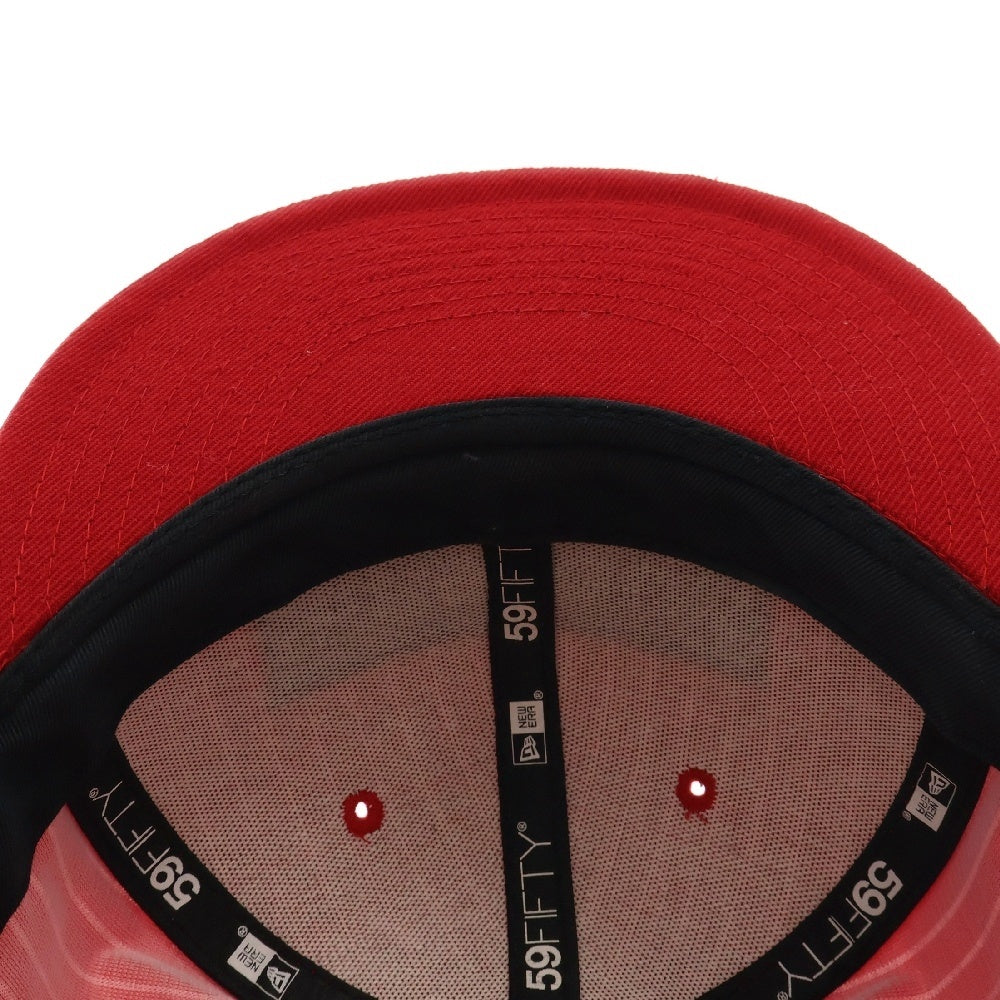 SUPREME(シュプリーム) 14SS ×COMME des GARCONS SHIRT NewEra Box Logo Cap ×コムデギャルソン ニューエラ ボックスロゴ ベースボールキャップ レッド