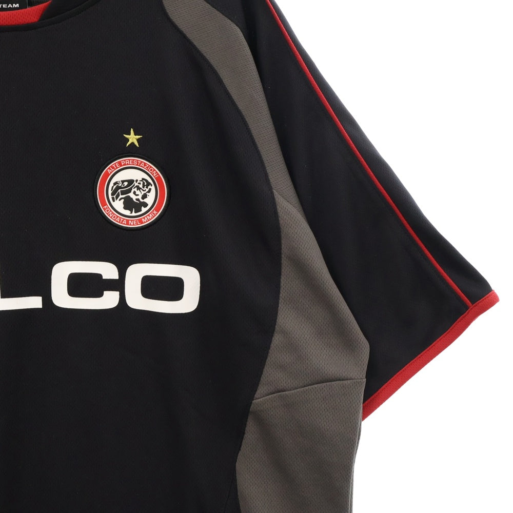 Palace Skateboards(パレススケートボーズ) 25SS PRO TEAM PALCO JERSEY プロチーム 半袖フットボールシャツ ジャージ ブラック
