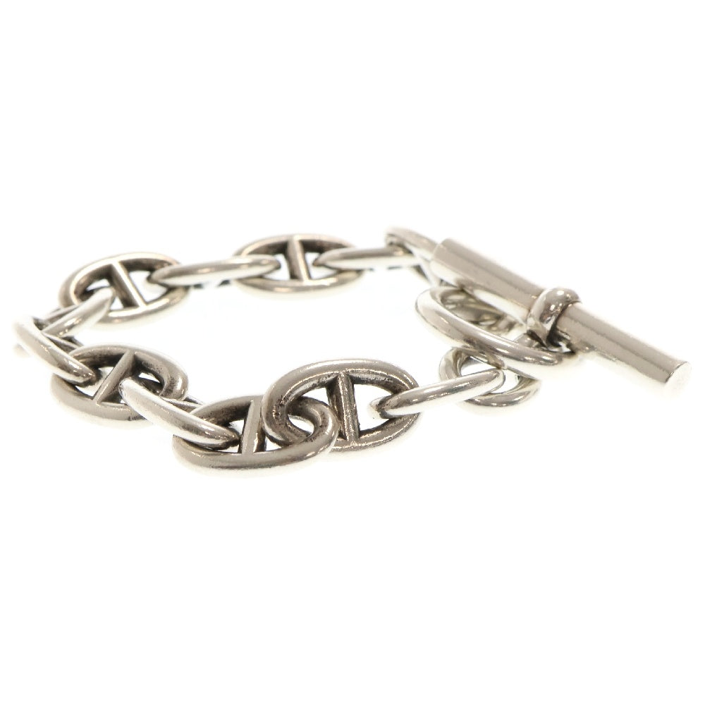 HERMES(エルメス) Chaine d'Ancre TGM シェーヌダンクルTGM 14コマ チェーンブレスレット 14LINK シルバー