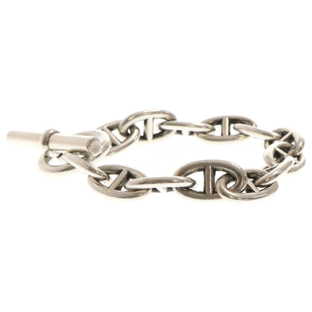 HERMES(エルメス) Chaine d'Ancre TGM シェーヌダンクルTGM 14コマ チェーンブレスレット 14LINK シルバー