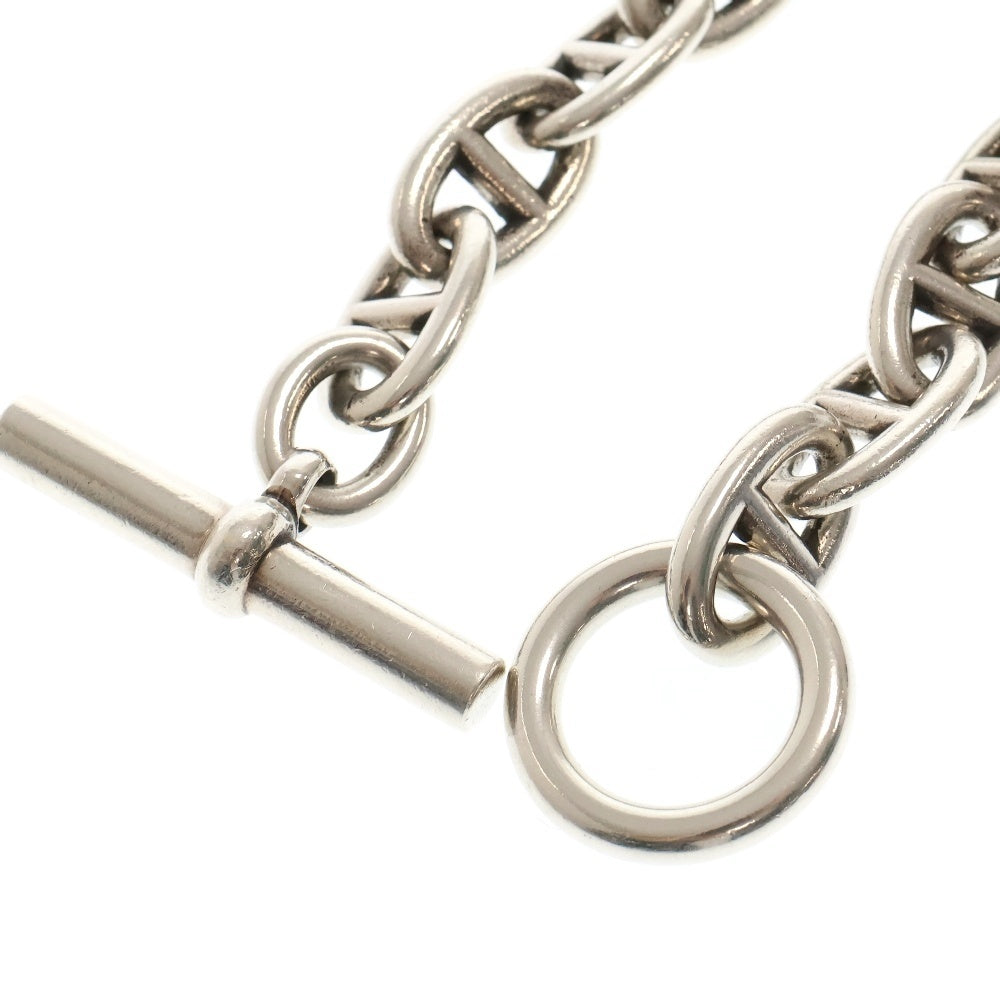 HERMES(エルメス) Chaine d'Ancre TGM シェーヌダンクルTGM 14コマ チェーンブレスレット 14LINK シルバー