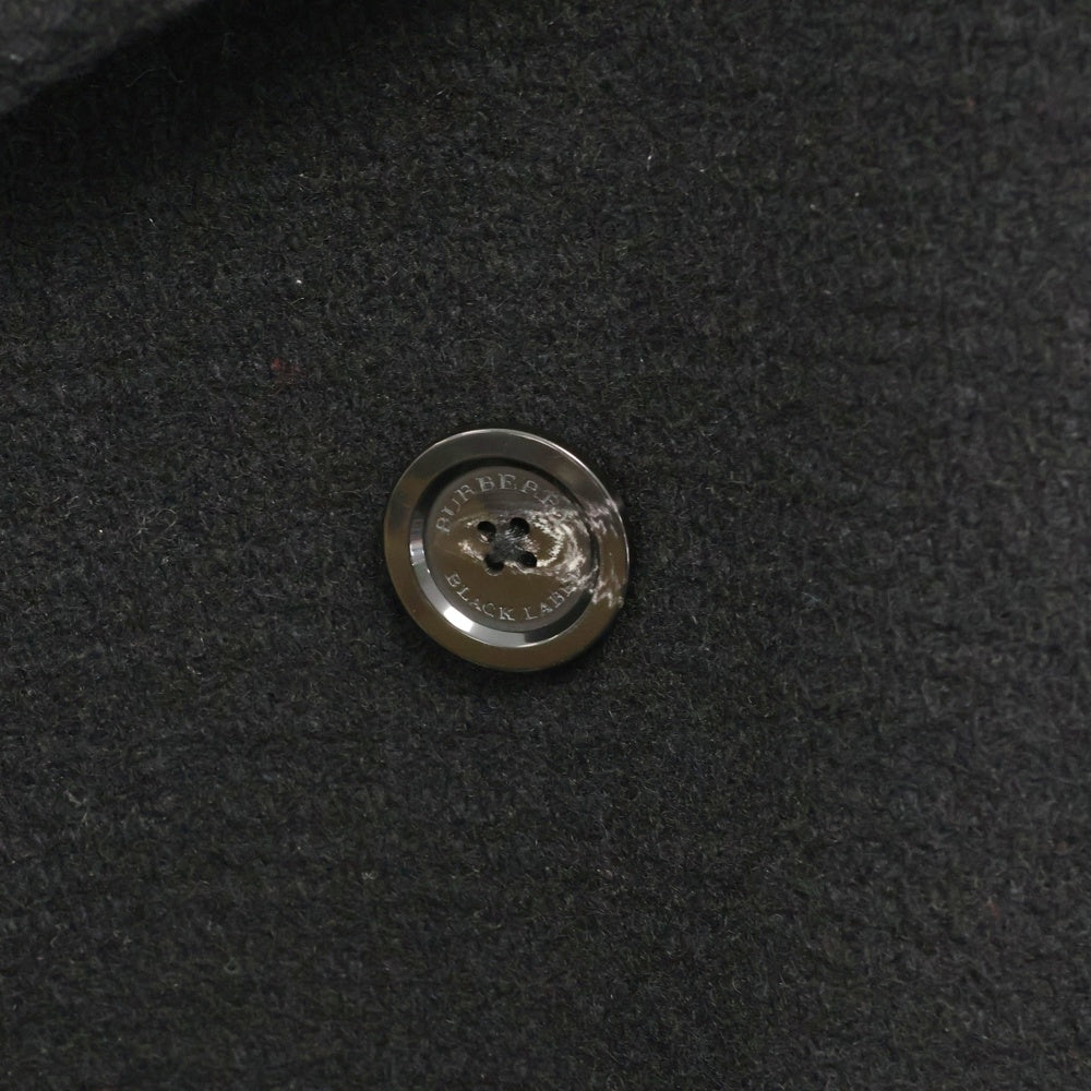BURBERRY BLACK LABEL(バーバリー ブラックレーベル) ウール ダブルボタン トレンチコート D1B12-261-08