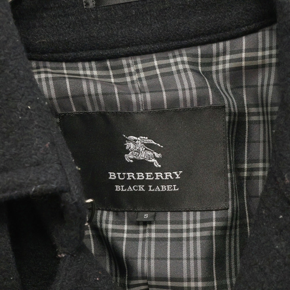 BURBERRY BLACK LABEL(バーバリー ブラックレーベル) ウール ダブルボタン トレンチコート D1B12-261-08