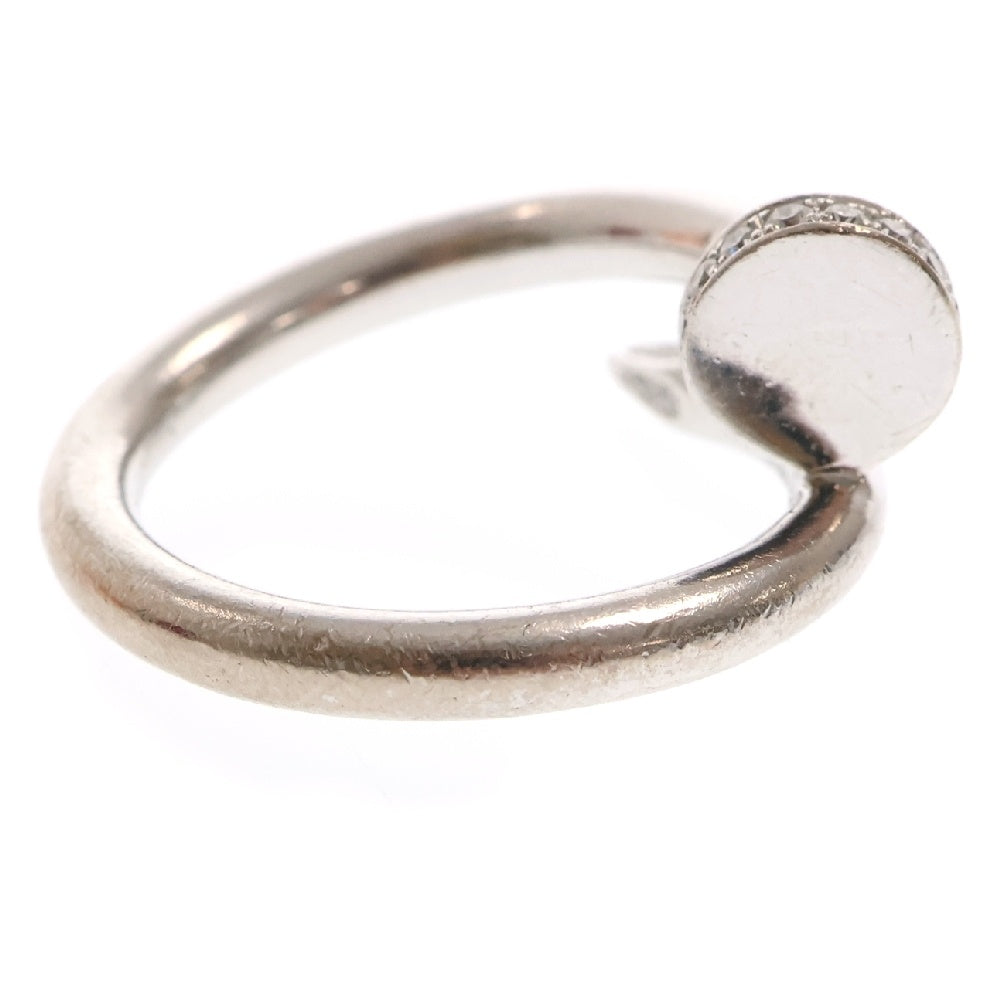 Cartier(カルティエ) Juste un Clou ring diamonds ジュスト アンクル リング ダイヤモンド ホワイトゴールド 53/13号