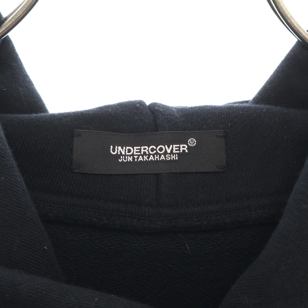 UNDERCOVER(アンダーカバー) 24AW COMPUTER BRAIN コンピューター ブレイン パーカー フーディー ブラック UC2D4892-1