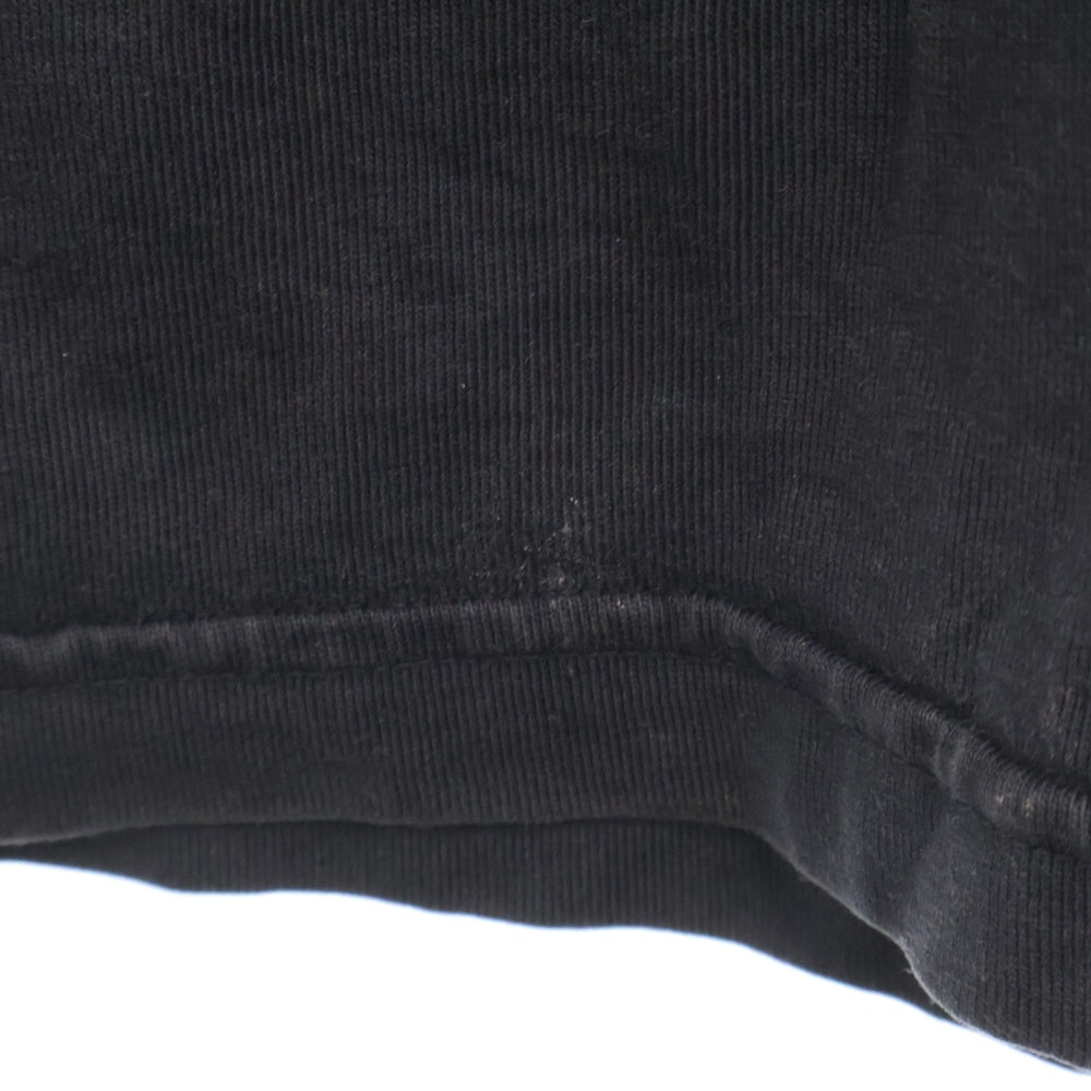 BALENCIAGA(バレンシアガ) 25SS I Heart Paris Medium Fit T-Shirt フロントロゴプリント 半袖Tシャツ カットソー 764235 TRVU9 ブラック