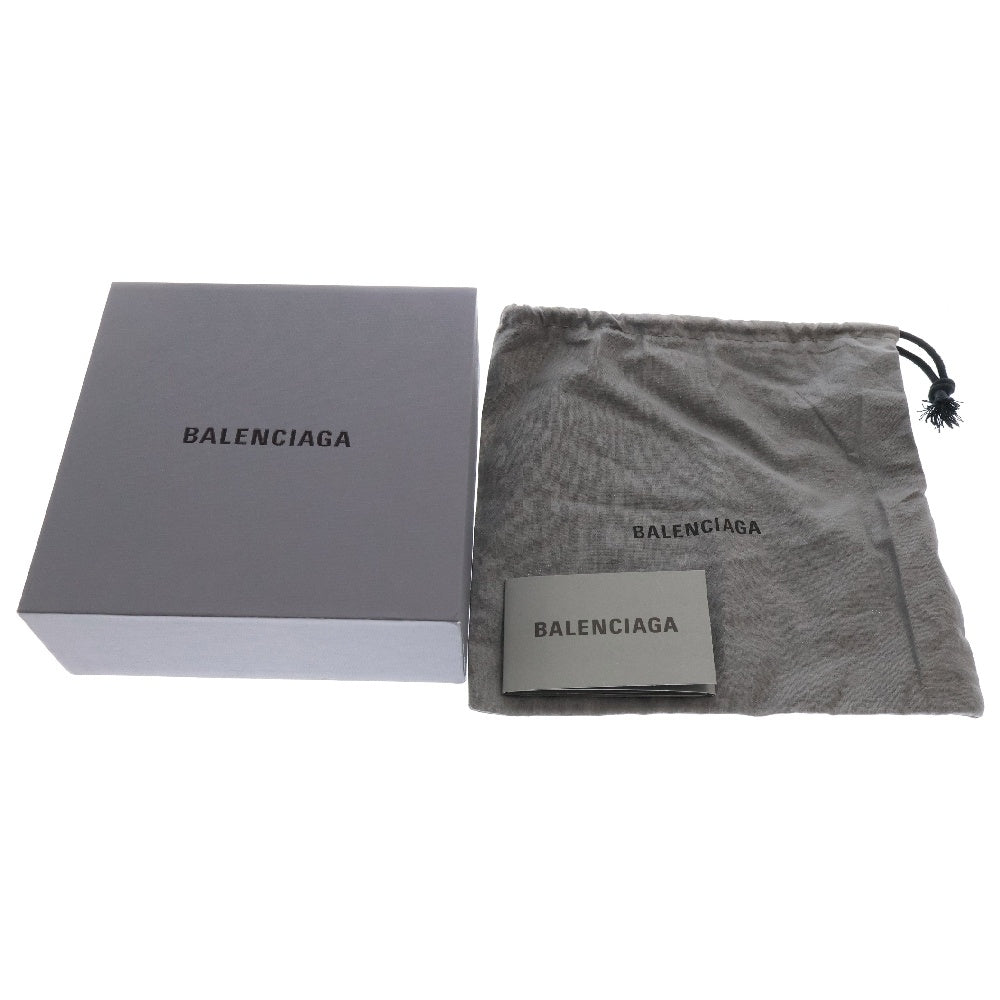 BALENCIAGA(バレンシアガ) D Ring ロゴプリントロングベルト グレー 7031372