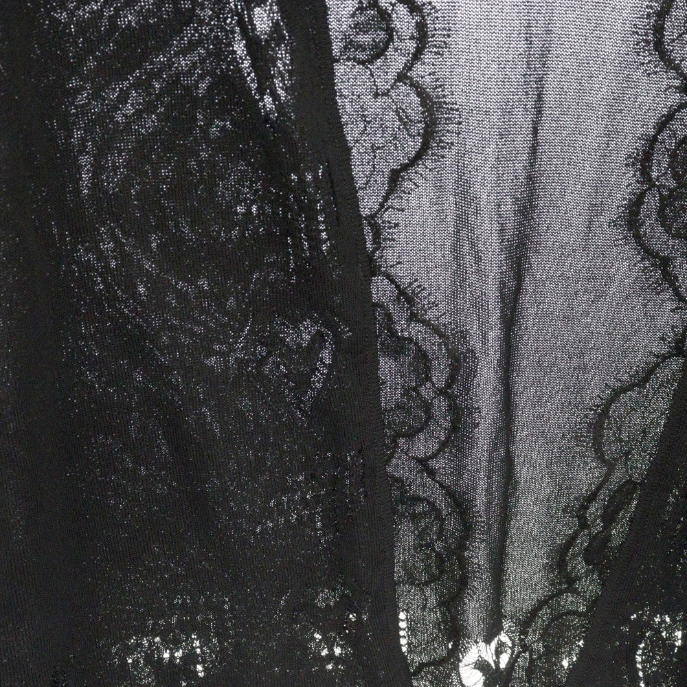 CHANEL(シャネル) 06A レース刺繍 カーディガン レディース ブラック P28016