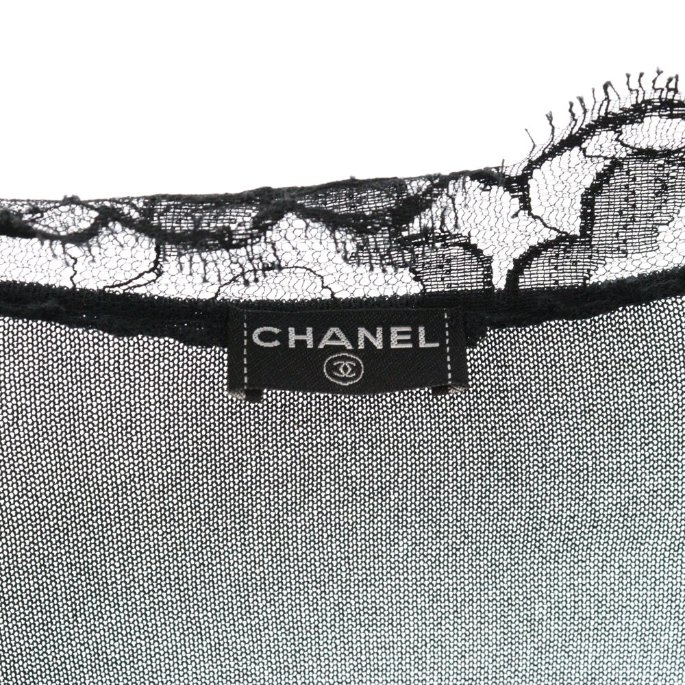 CHANEL(シャネル) 06A レース刺繍 カーディガン レディース ブラック P28016
