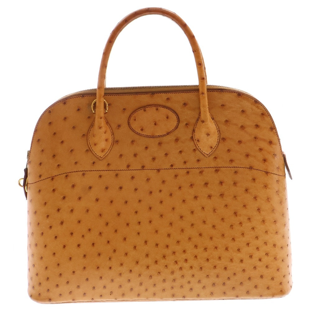 HERMES(エルメス) ボリード35 エキゾチックレザー ◯Z刻印 2WAY トート ショルダーバッグ レディース