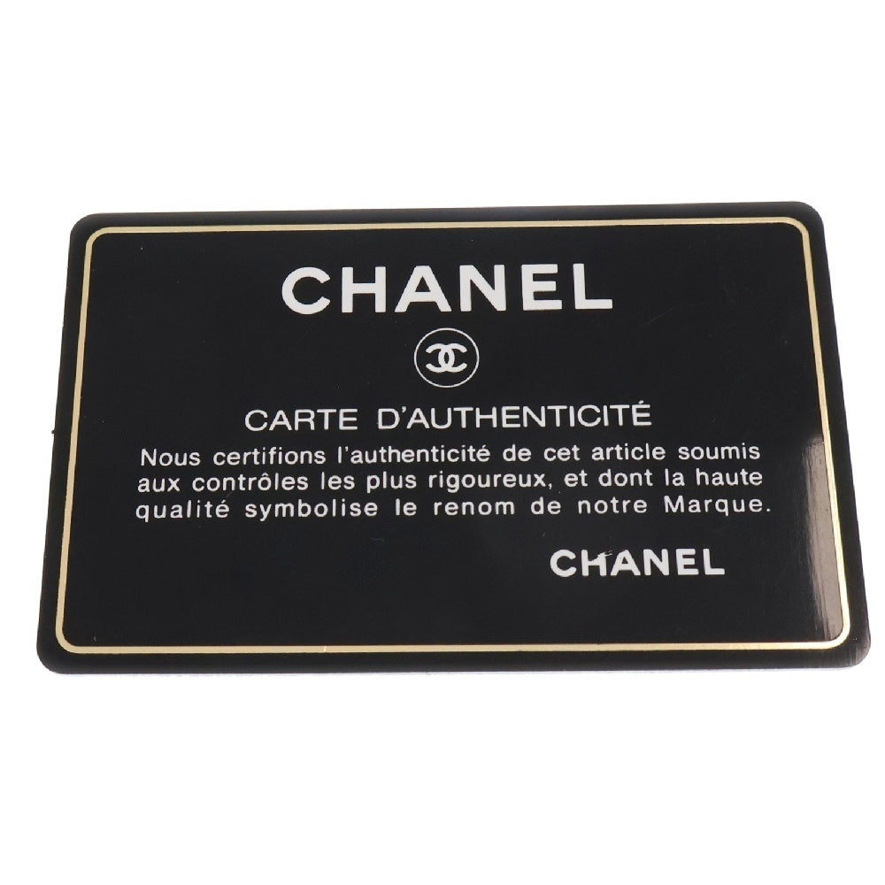 CHANEL(シャネル) ココマーク ターンロック デカマトラッセ30 Wフラップ ダブルチェーンショルダーバッグ シルバー金具 ホワイト 14番台 レディース