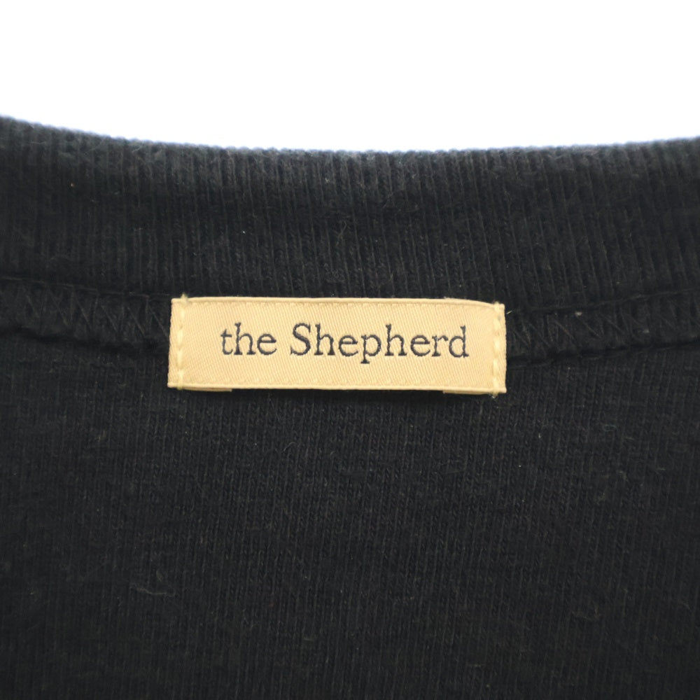 UNDERCOVER(アンダーカバー) 23SS the Shepherd ヨーク2重TEE コットン半袖シャツ カットソー ブラック US1C4801