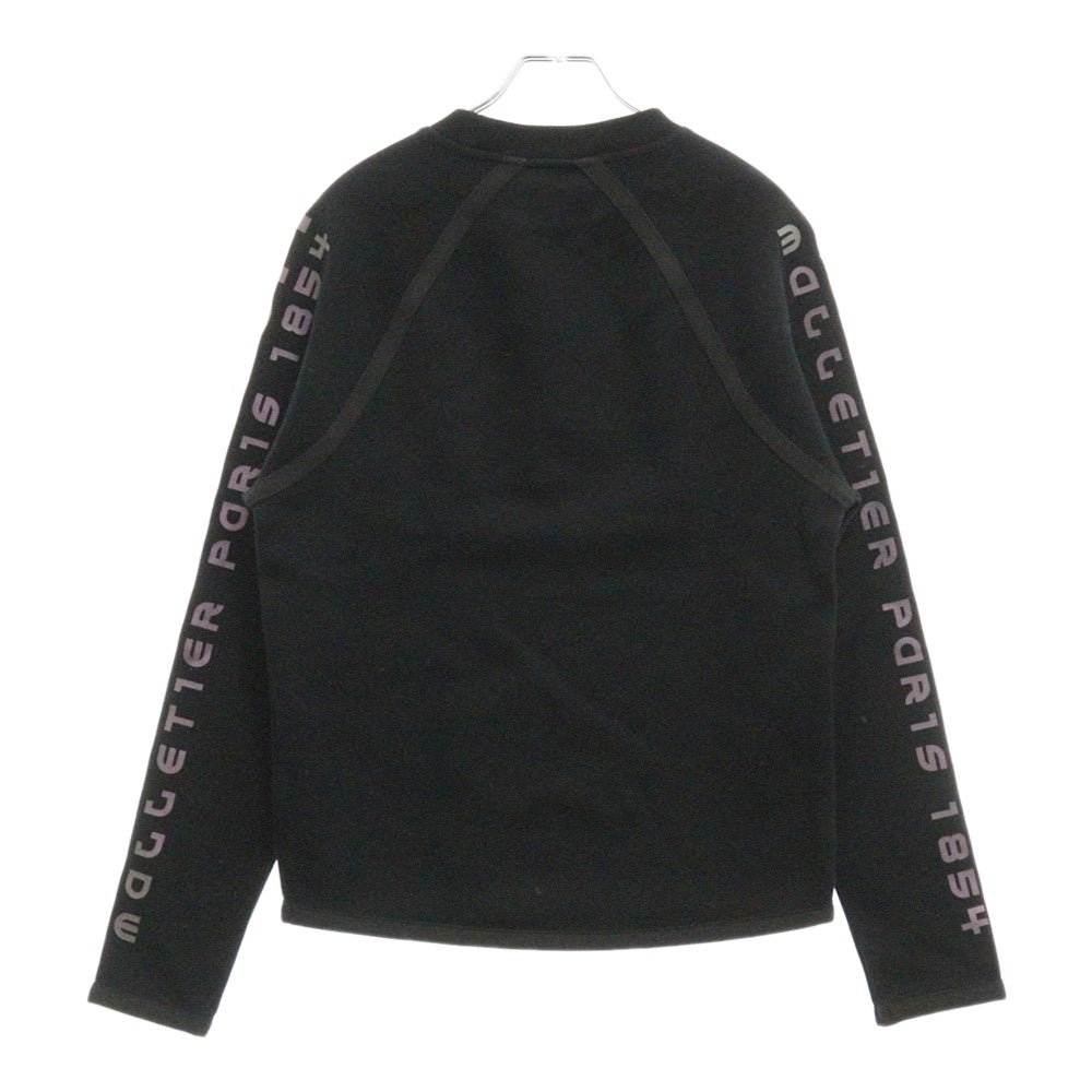 LOUIS VUITTON(ルイヴィトン) 18SS アームロゴ スキューバ クルーネックスウェットトレーナー ブラック RM181 JUJ HEY61W