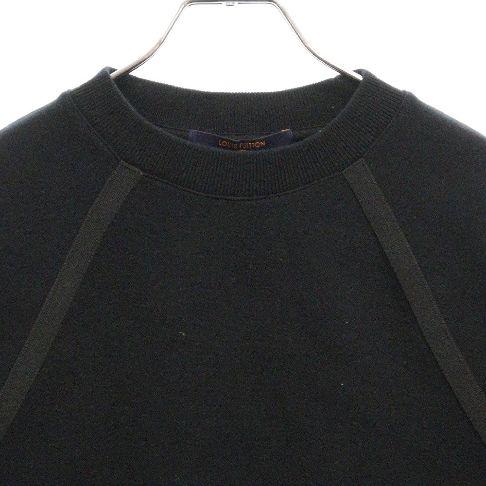 LOUIS VUITTON(ルイヴィトン) 18SS アームロゴ スキューバ クルーネックスウェットトレーナー ブラック RM181 JUJ HEY61W