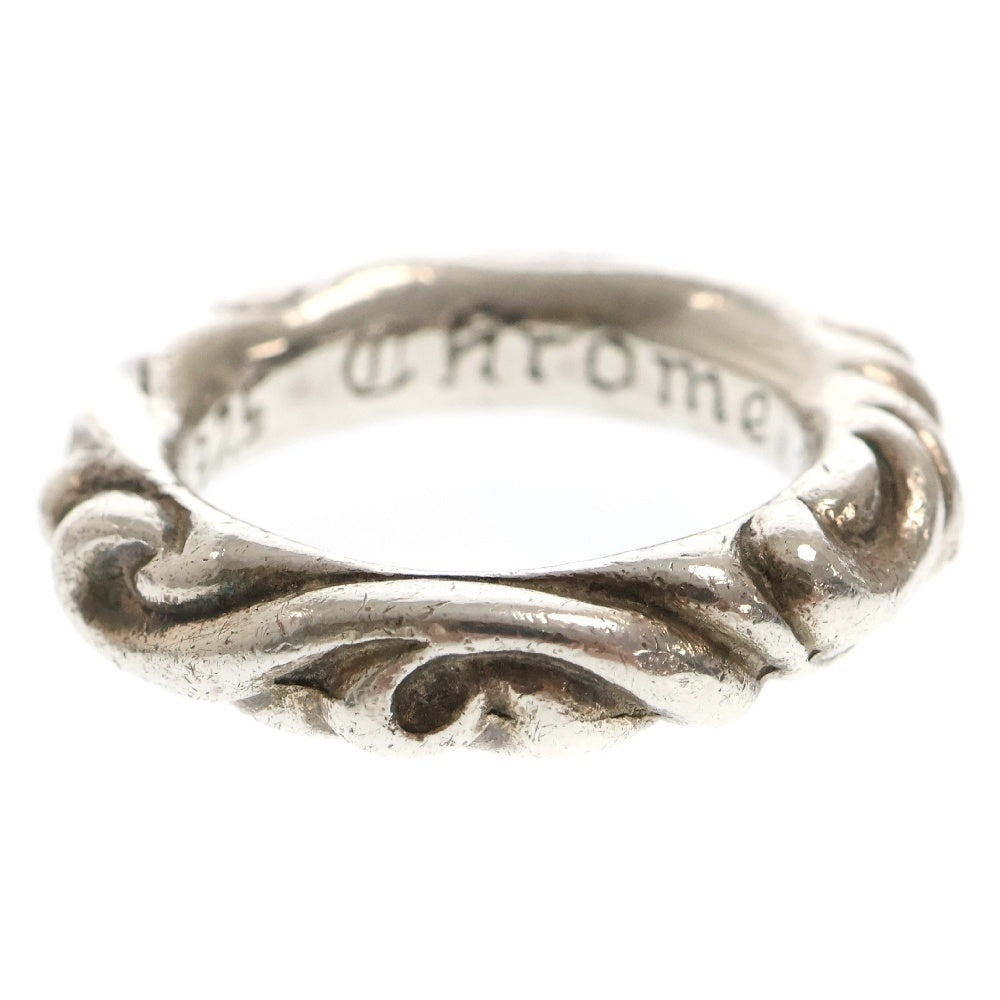 CHROME HEARTS(クロムハーツ) SCRL BAND スクロールバンド リング シルバー BCA351
