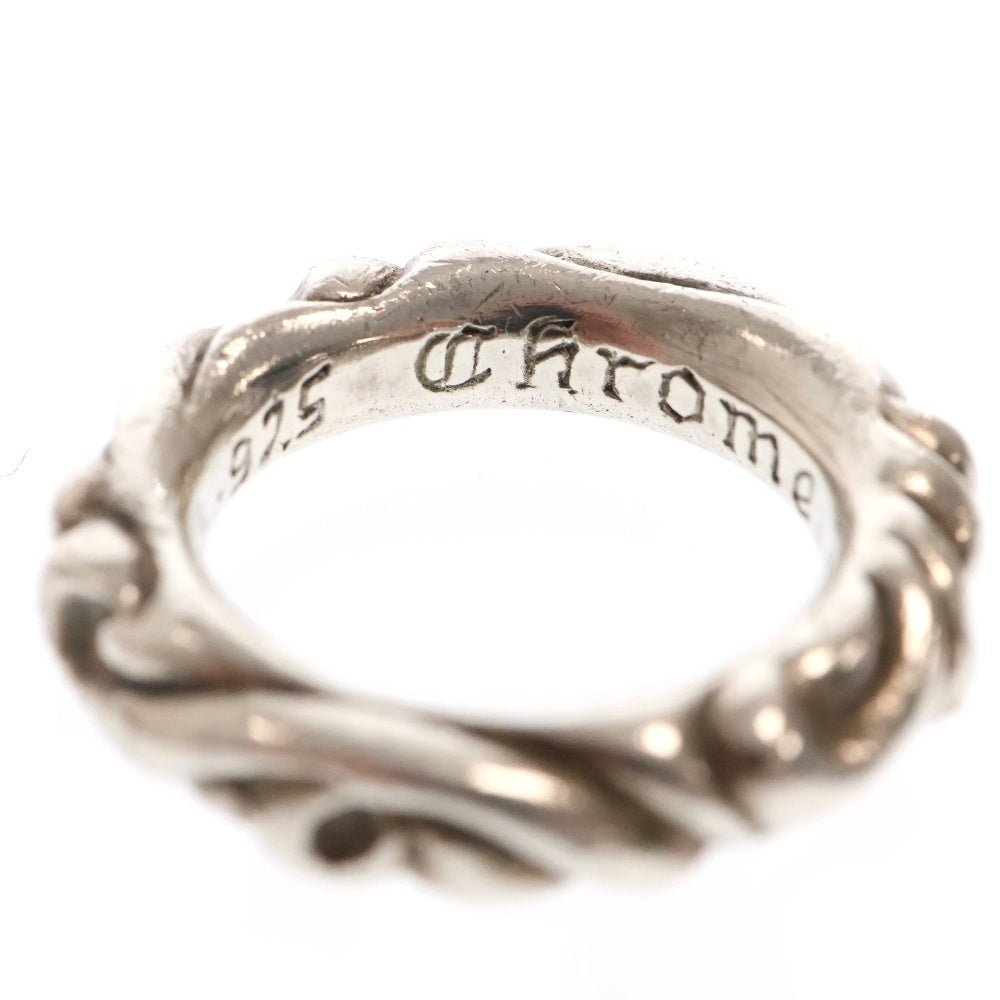 CHROME HEARTS(クロムハーツ) SCRL BAND スクロールバンド リング シルバー BCA351