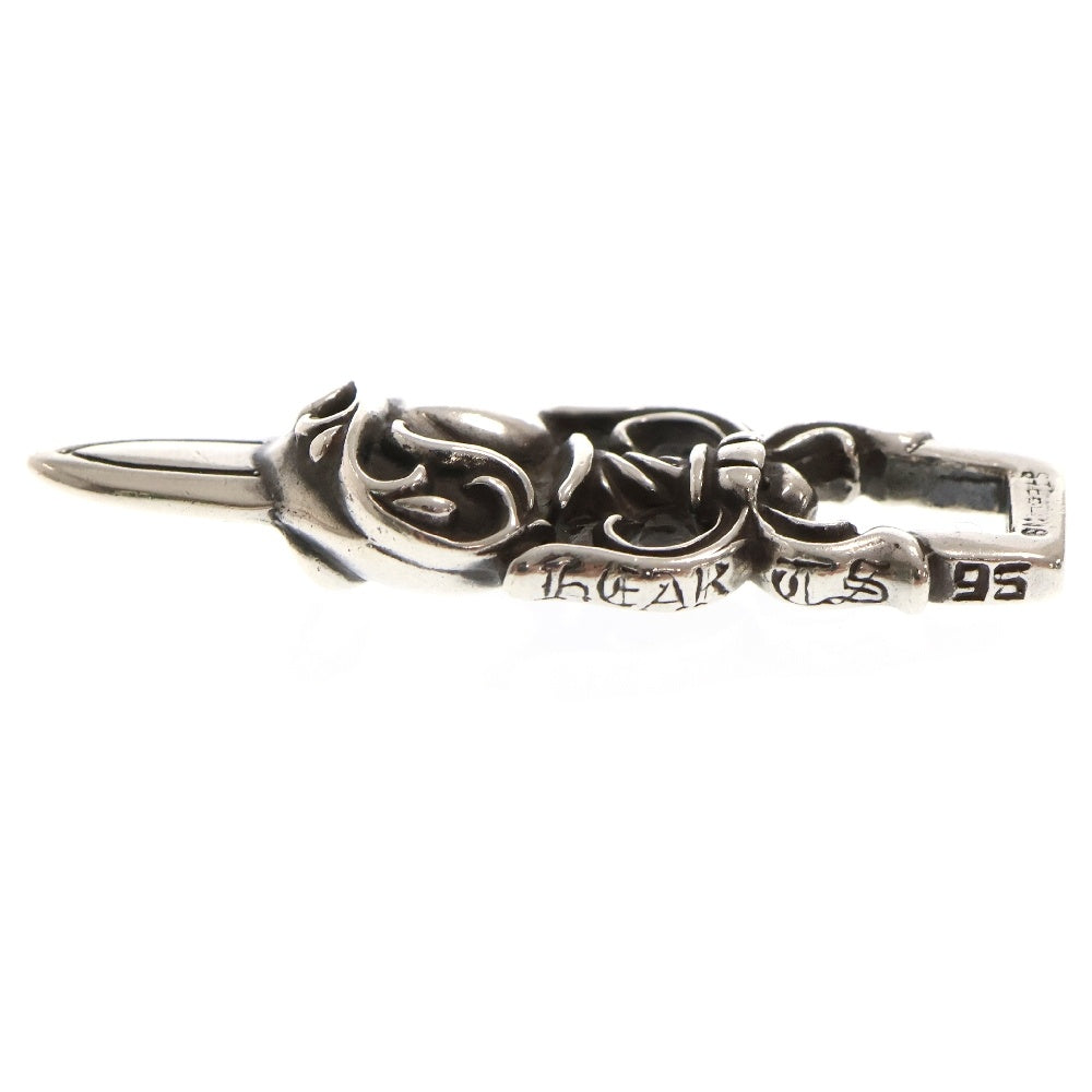 CHROME HEARTS(クロムハーツ) DAGGER HEART ダガーハートペンダント ペンダントトップ シルバー
