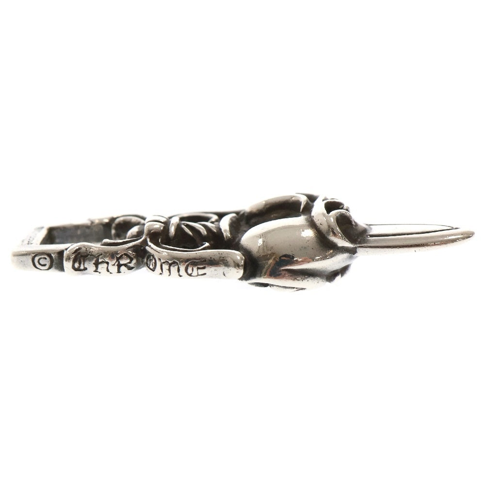 CHROME HEARTS(クロムハーツ) DAGGER HEART ダガーハートペンダント ペンダントトップ シルバー