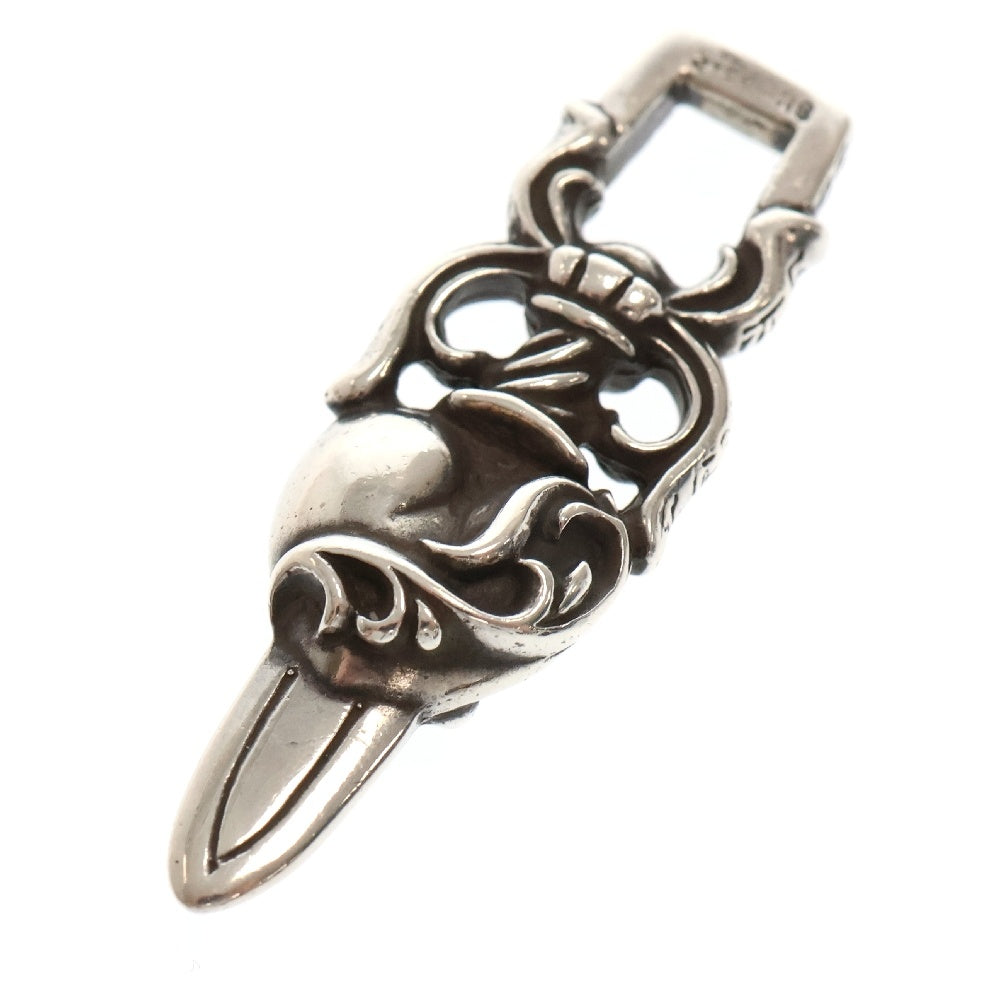 CHROME HEARTS(クロムハーツ) DAGGER HEART ダガーハートペンダント ペンダントトップ シルバー