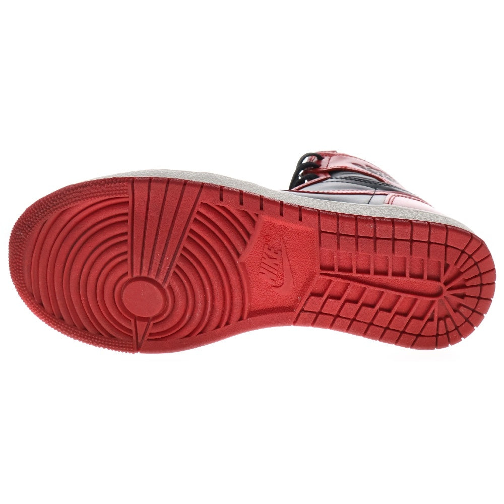 NIKE(ナイキ) AIR JORDAN 1 HI 85 VARSITY RED BQ4422-600 エアジョーダン1 バーシティレッド ハイカットスニーカー ブラック/レッド US7/25cm