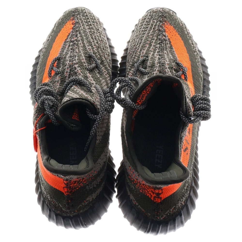 adidas(アディダス) YEEZY BOOST 350 V2 CABON BELUGA HQ7045 イージーブースト350V2 カーボンベルーガ ローカットスニーカー シューズ グレー/オレンジ US8.5/26.5cm