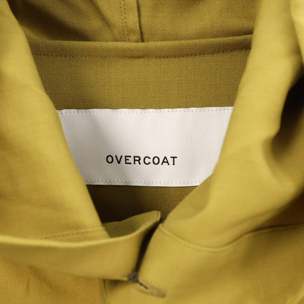 OVERCOAT(オーバーコート) Dropped Shoulder Hoody Top ドロップショルダー フーディトップ長袖シャツ マスタード レディース S23T011-NKWS