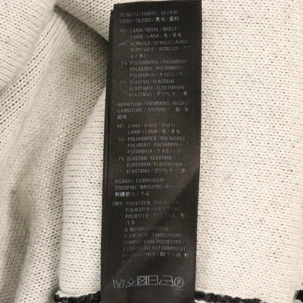 BALENCIAGA(バレンシアガ) Wi-Fiバックロゴセーター ニット 641733 T1586 ブラック