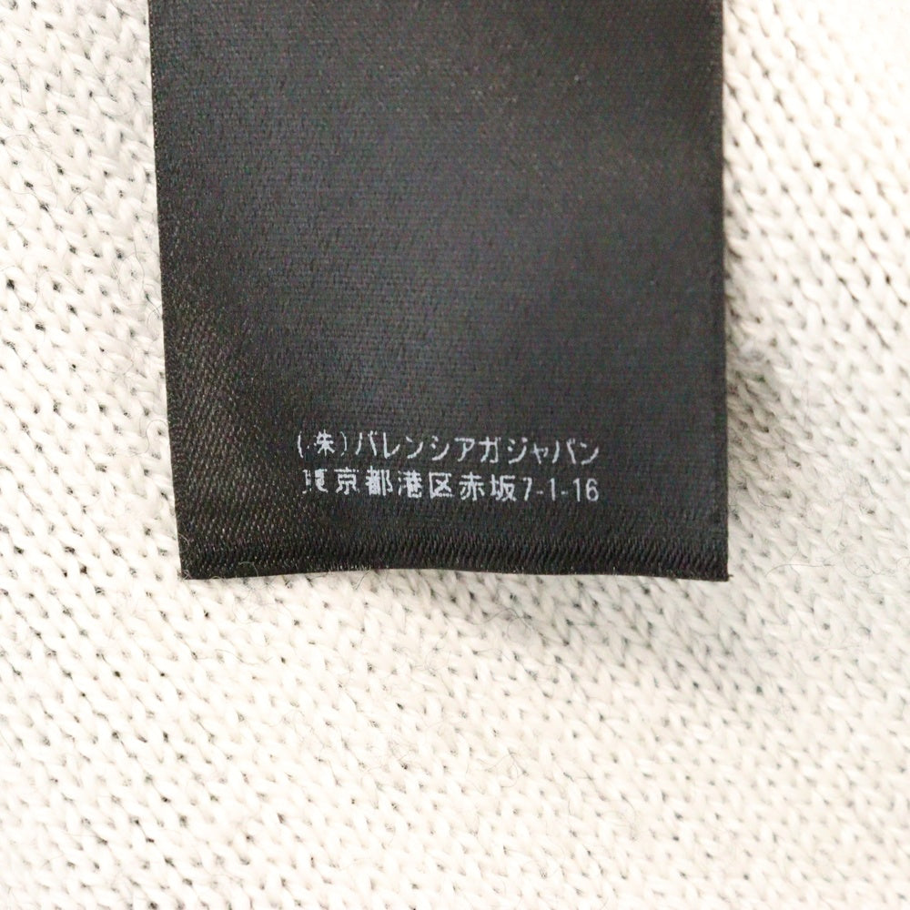 BALENCIAGA(バレンシアガ) Wi-Fiバックロゴセーター ニット 641733 T1586 ブラック