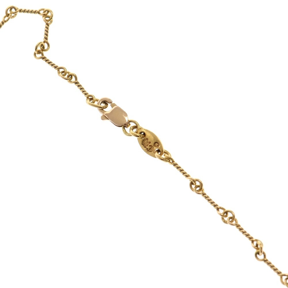 CHROME HEARTS(クロムハーツ) 22K NECKCHAIN T18 ツイストチェーンネックレス 18inch ゴールド BCA014