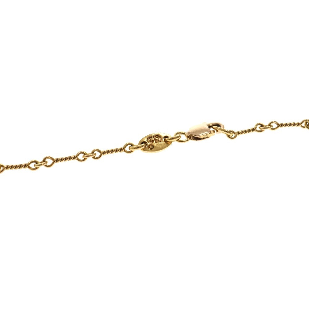 CHROME HEARTS(クロムハーツ) 22K NECKCHAIN T18 ツイストチェーンネックレス 18inch ゴールド BCA014
