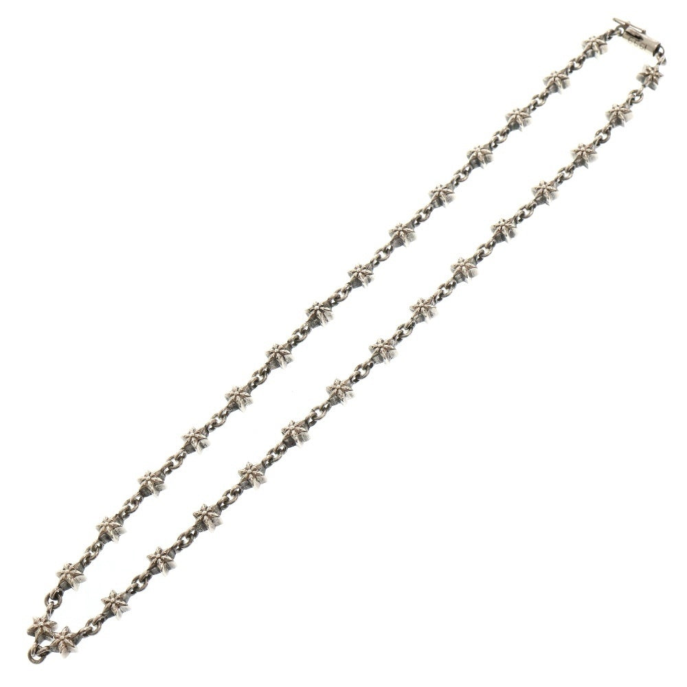 CHROME HEARTS(クロムハーツ) CHN TNY STAR タイニースター シルバーネックレス オールドチェーン