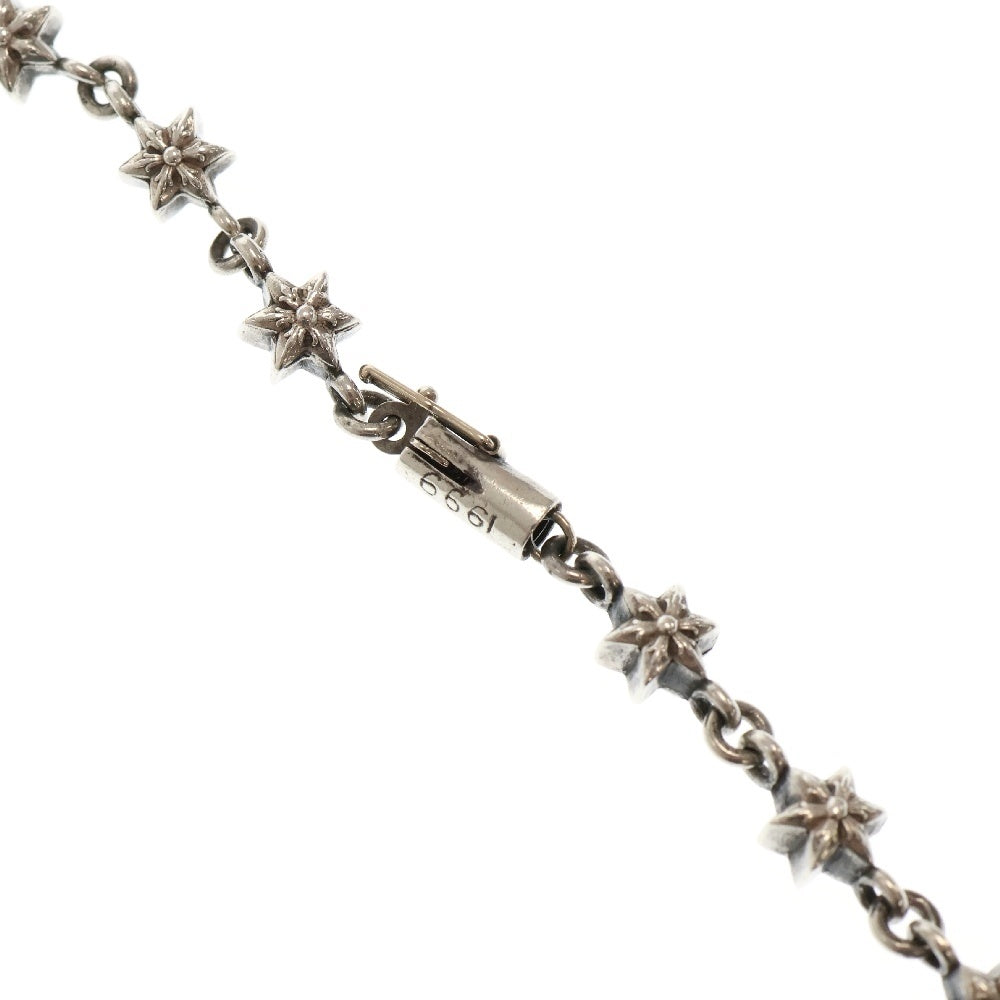 CHROME HEARTS(クロムハーツ) CHN TNY STAR タイニースター シルバーネックレス オールドチェーン