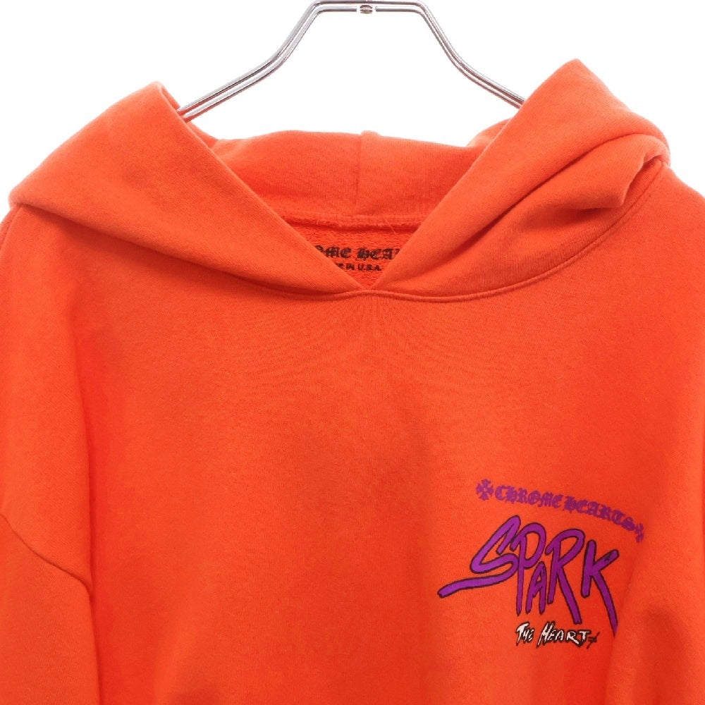 CHROME HEARTS(クロムハーツ) SWTSHRT PPO U HD PLVR MATTY RED MATTY BOY マッティボーイチョンパープリテンスプルオーバーフーディ パーカー レッド
