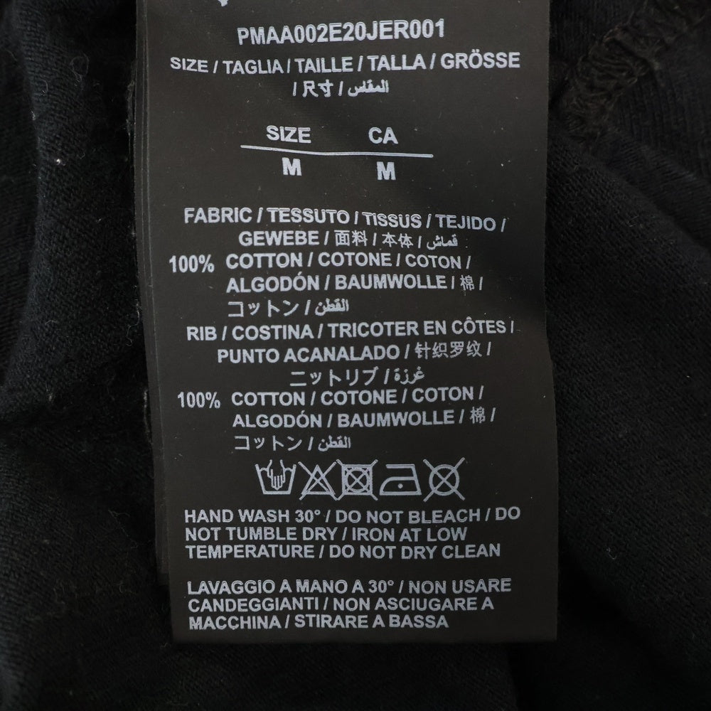 Palm Angels(パームエンジェルス) CLASSIC LOGO OVER TEE クラシックロゴ 半袖Tシャツ カットソー ブラック PMAA002E20JER001