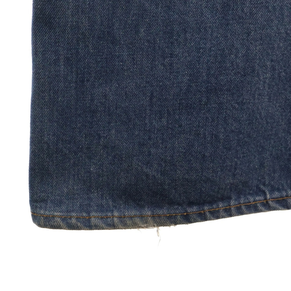 Levi's(リーバイス) 80s VINTAGE 646 オレンジタブ スモールe ボタン裏532 フレアデニムパンツ インディゴ